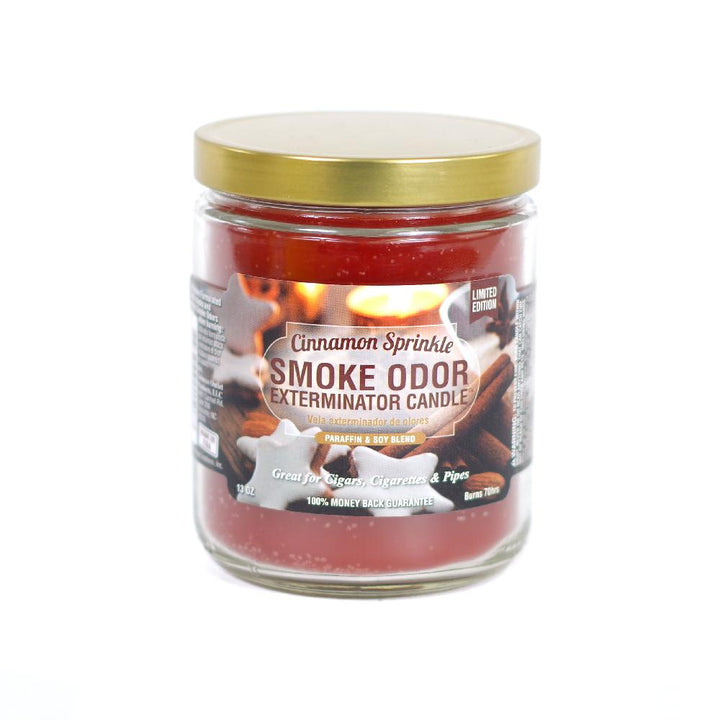 Smoke Odor Exterminator Candle 13oz Cinnamon Sprinkle