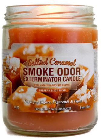 Smoke Odor Exterminator Candle 13oz Salted Caramel