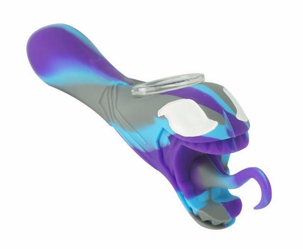 Silicone Hand Pipe - Spidey Villain