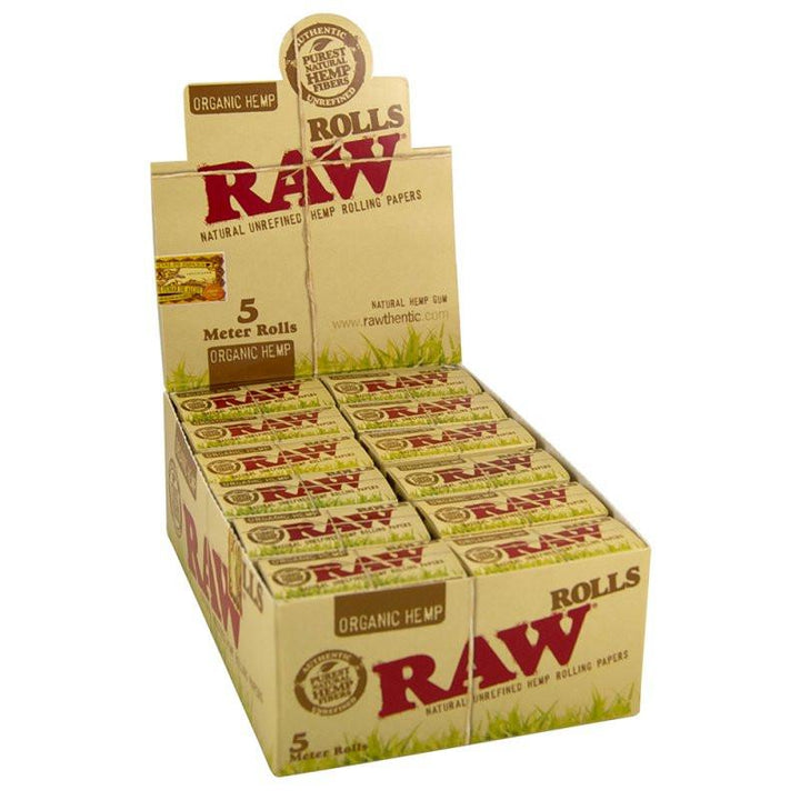 RAW - Organic 5 Meter Rolls (24pk)