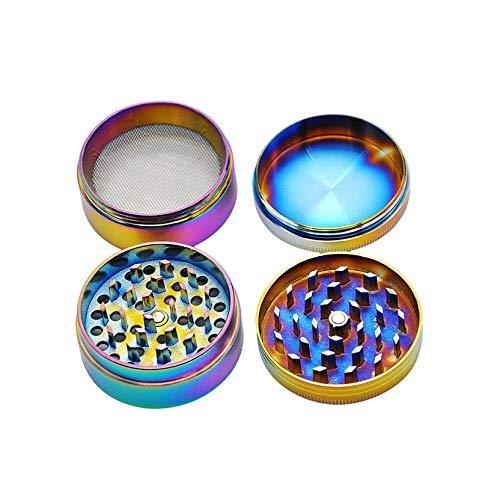 Four Piece Solid Top Grinder- Rainbow (MSRP $24.99)