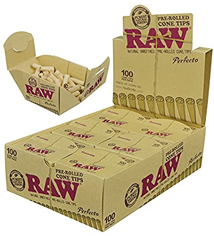 Raw Perfecto Cone Tips 6 pack