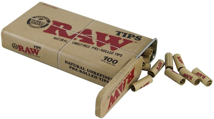 Raw Tips In Tin 6 pack