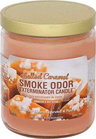 Smoke Odor Exterminator Candle 13oz Salted Caramel