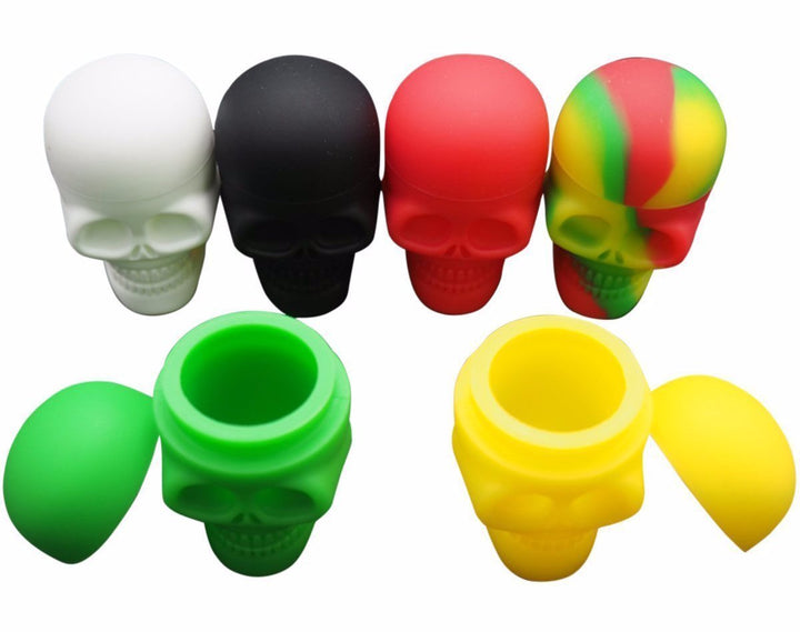 Silicone Container - Skull