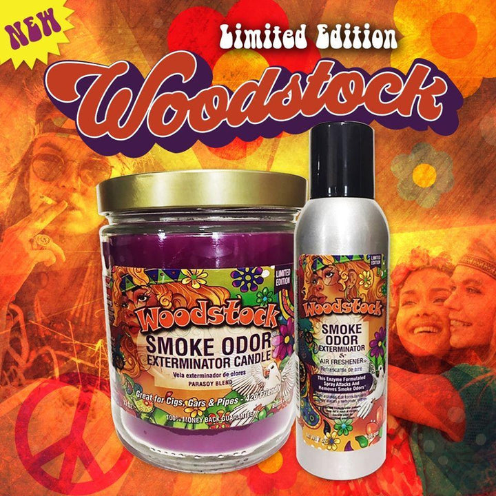 Smoke Odor Exterminator Candle 13oz Woodstock