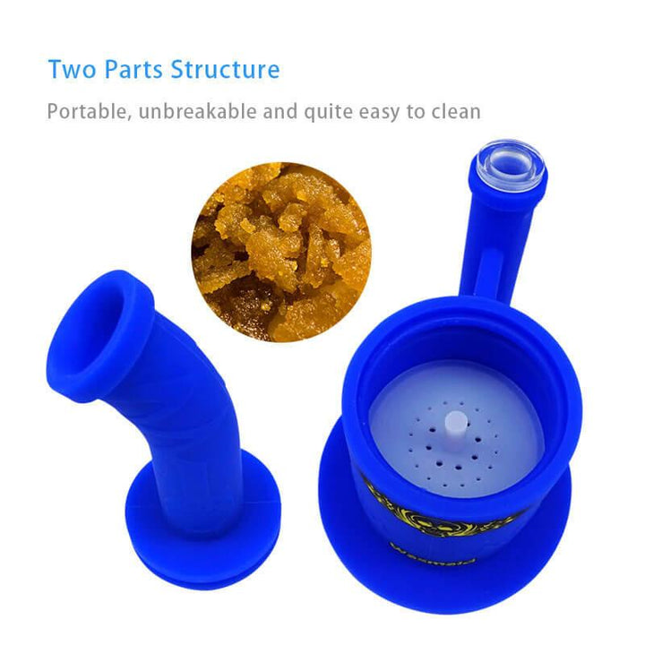 Waxmaid Silicone Water Pipe - Magneto (9")