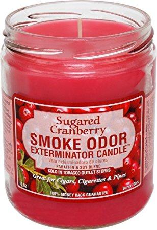 Smoke Odor Exterminator Candle 13oz Sugared Cranberry