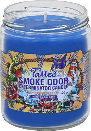 Smoke Odor Exterminator Candle 13oz Tatted