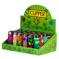 Clipper Lighter - Pop Leaves 14 (24ct)