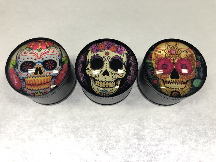 Dia De Los Muertos Tobacco Grinders (MSRP $19.99)