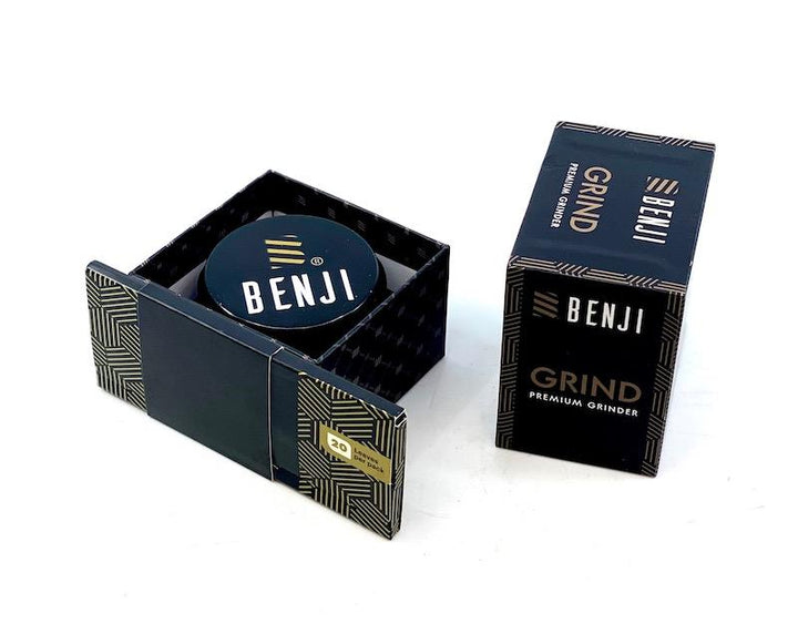 Benji GRIND - Aluminum Grinder + Booklet (Case of 88)