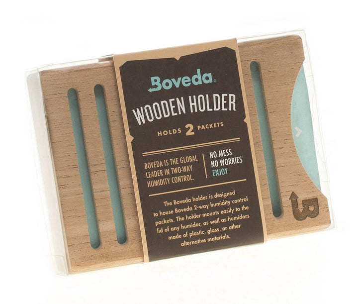 Boveda - Wooden 2 pack Holder Stacked