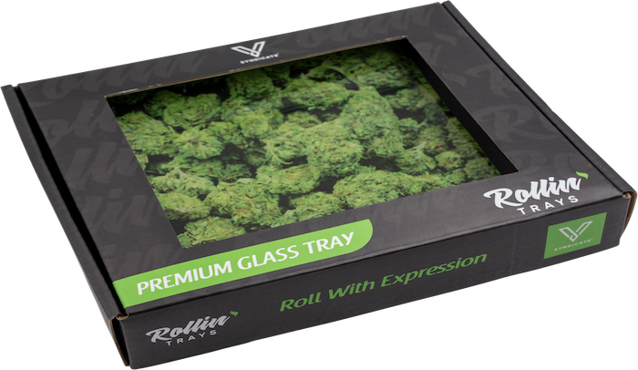 Buds Glass Tray