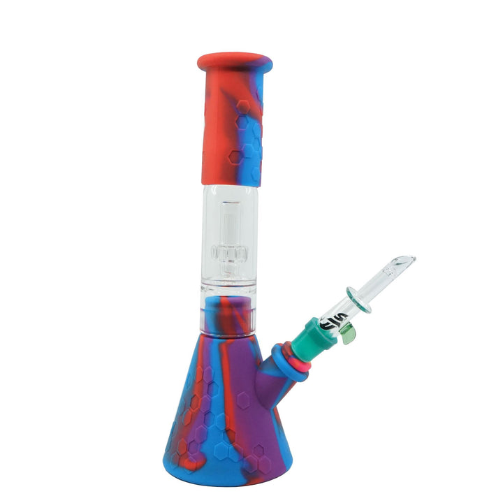 Silicone Water Pipe - Collapsible Hybrid w/ Dablione