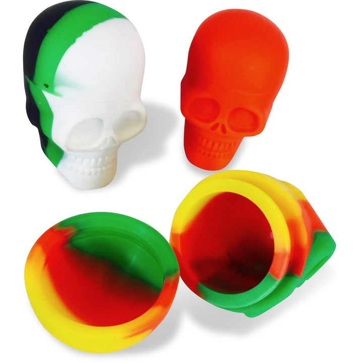 Silicone Container - Skull