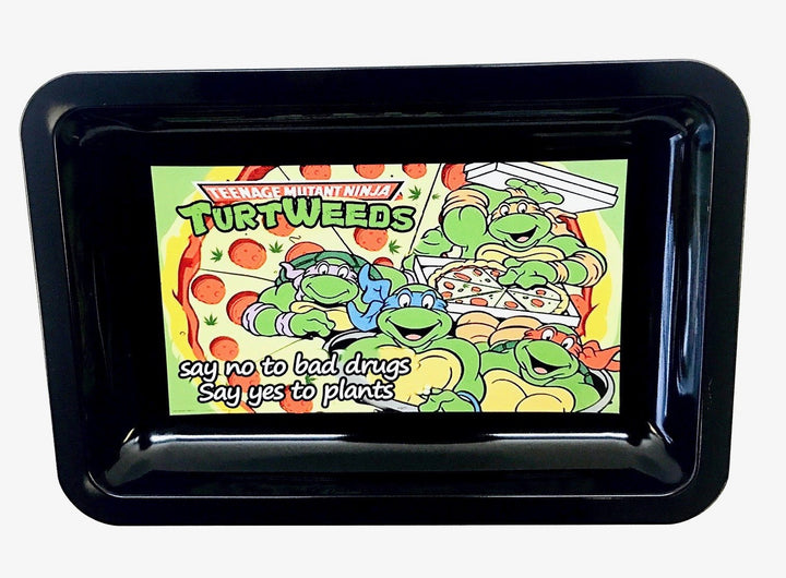 Metal Rolling Tray - Turtle Gang(Small)