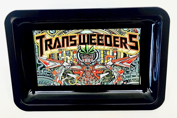 Metal Rolling Tray - Transweeder (Small)