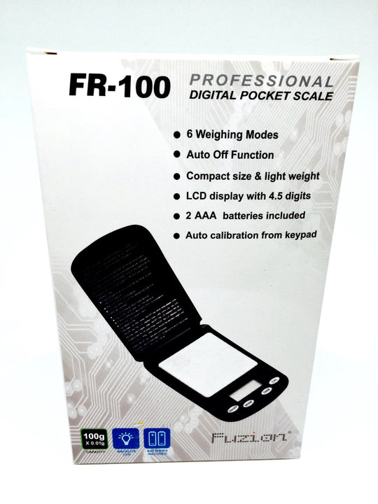 FR-100 Fuzion .01 Gram Scale