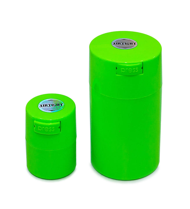 Airtight Plastic Jar - Two Piece (6")