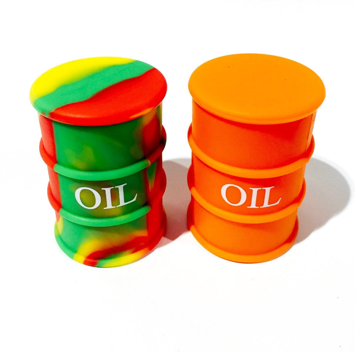 Silicone Container - Small Oil Barrel