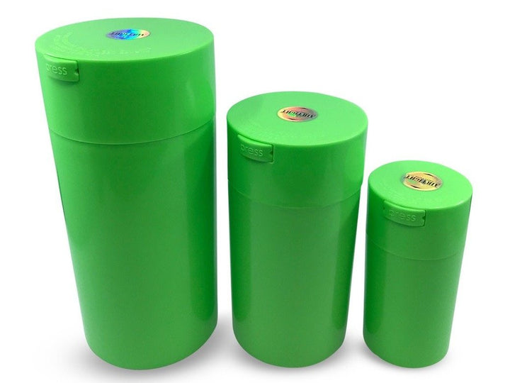 Airtight Plastic Jar - Three Piece (10")