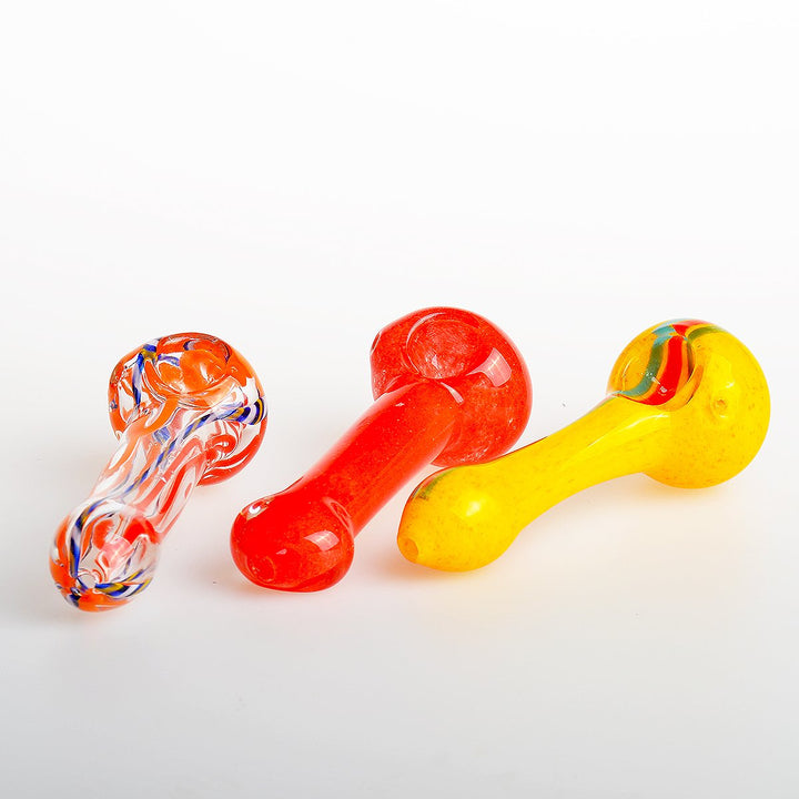4 Inch Hand Pipe Mix Color & Design LS4IP-2