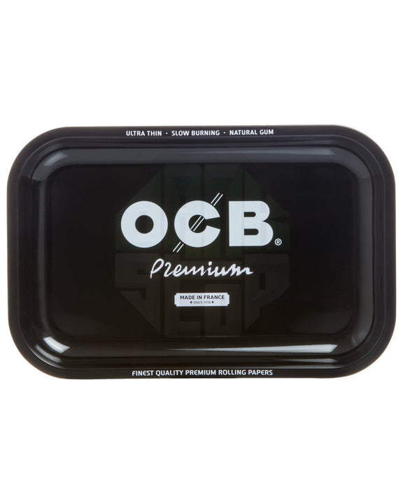 OCB Metal Rolling Tray - Black
