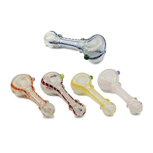 Glow in the Dark Hand Pipe - Nets (4.5")