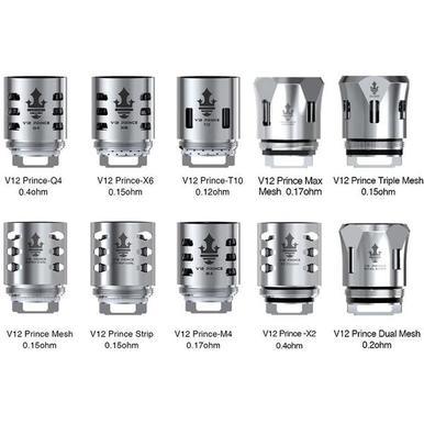 SMOK TFV12 PRINCE REPLACEMENT COILS (MSRP $19.99)