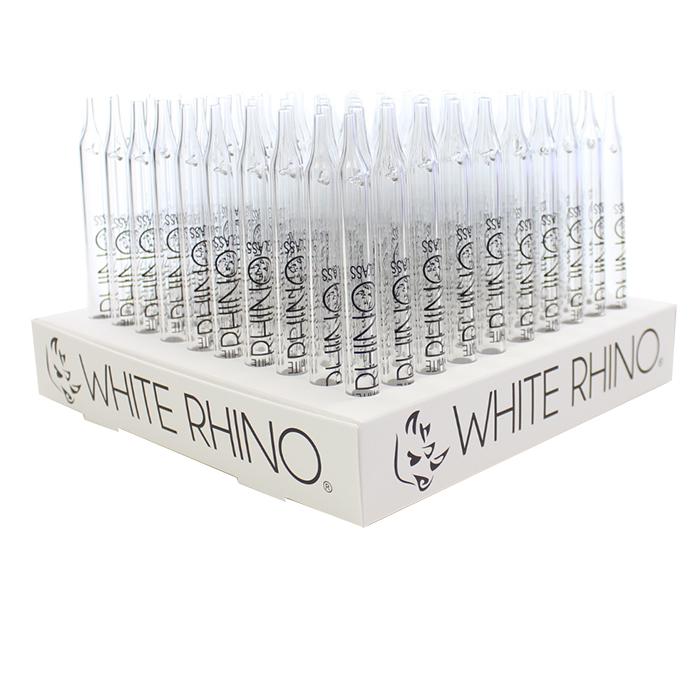 White Rhino - Glass Straw (100pcs)