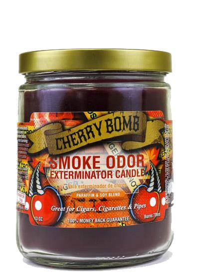 Smoke Odor Exterminator Candle 13oz Cherry Bomb