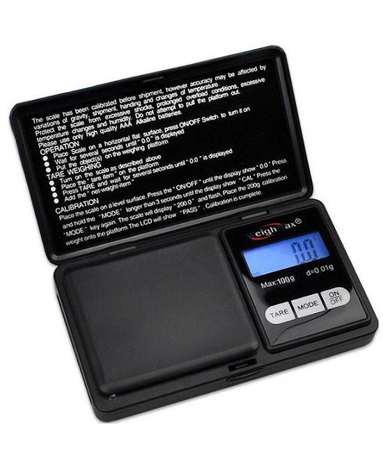 WeighMax Digital Pocket Scale 100gx0.01g W-SM100