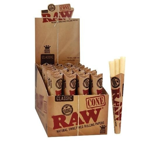RAW Classic Pre Rolled Cones (King Size) 15-pack