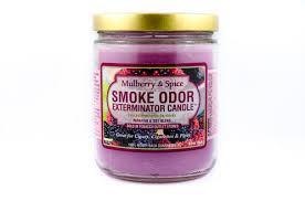 Smoke Odor Exterminator Candle 13oz Mulberry Spice