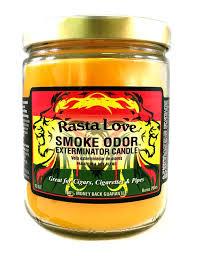 Smoke Odor Exterminator Candle 13oz Rasta Love