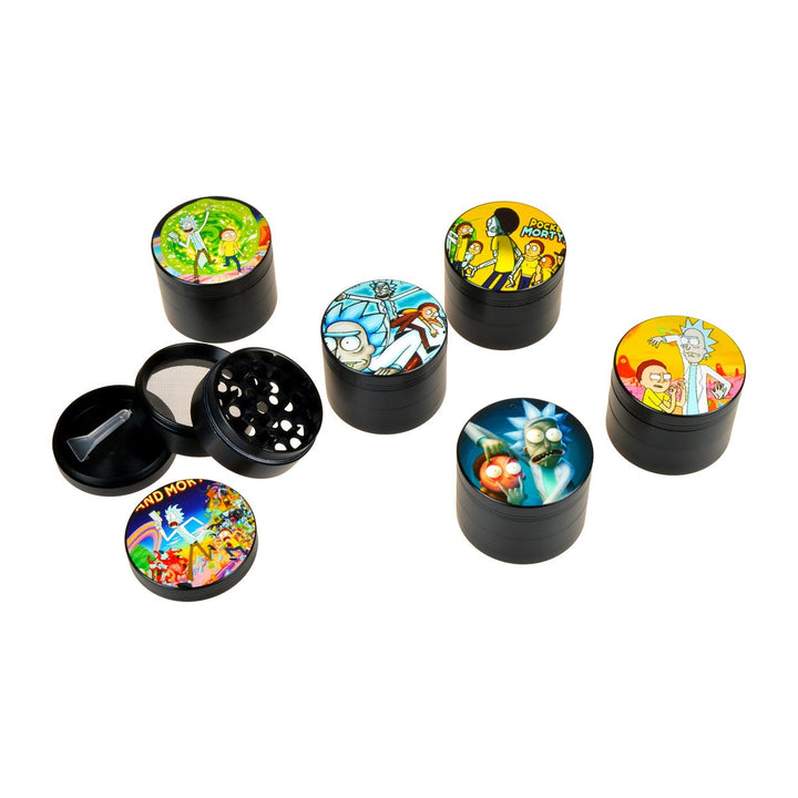 4-Part Grinder Rick/Morty Allow 50mm LSRM50