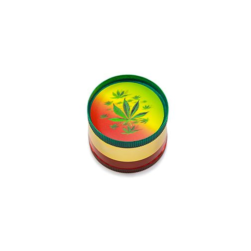 Grinder - Holographic Leaves (2.0")(50mm)