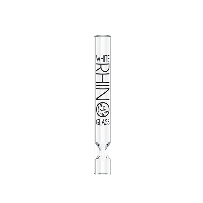 White Rhino - Glass Chillum (100 Pcs)