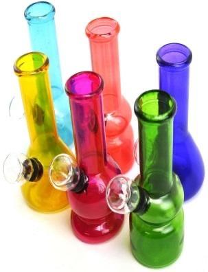 Mini Water Pipes - Rainbow (4”)