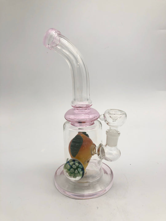 12 inch stemless with peach percolator