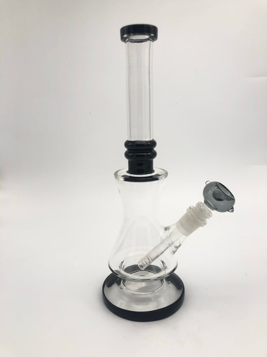 12 inch skinny neck water pipe with diffuse down stem