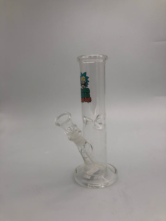 8 inch straight shooter pinch ice catcher with screen print