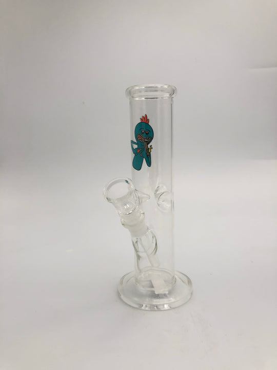 8 inch straight shooter pinch ice catcher with screen print