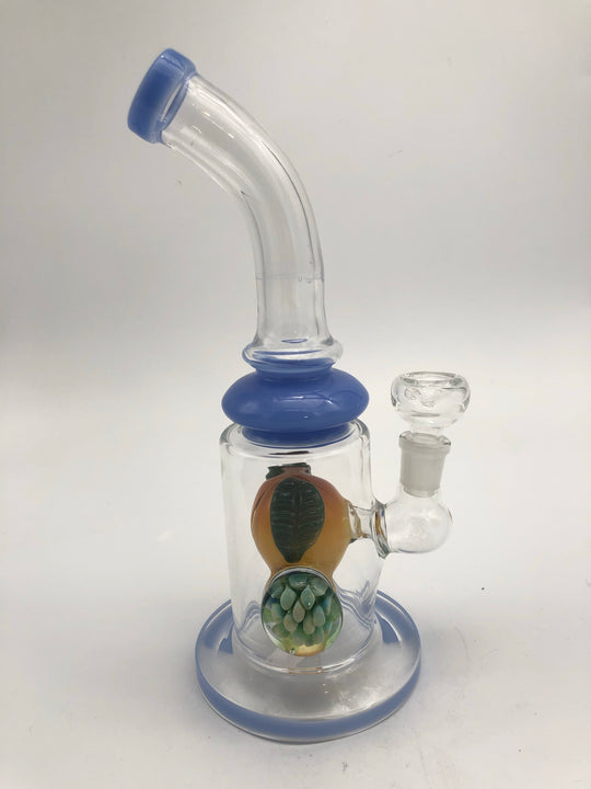 12 inch stemless with peach percolator