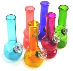 Mini Water Pipes - Rainbow (4”)