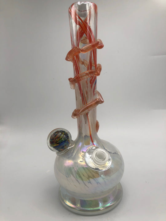 Soft glass traditional shape with full swirl neck
