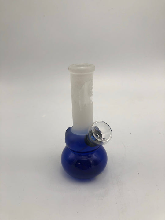 Negative frosted and colored Marley mini water pipe