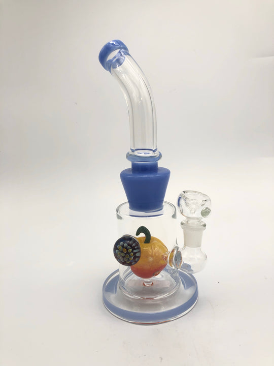 12 inch stemless with peach percolator