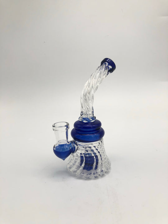 6 inch stemless twisted body with Showerhead percolator